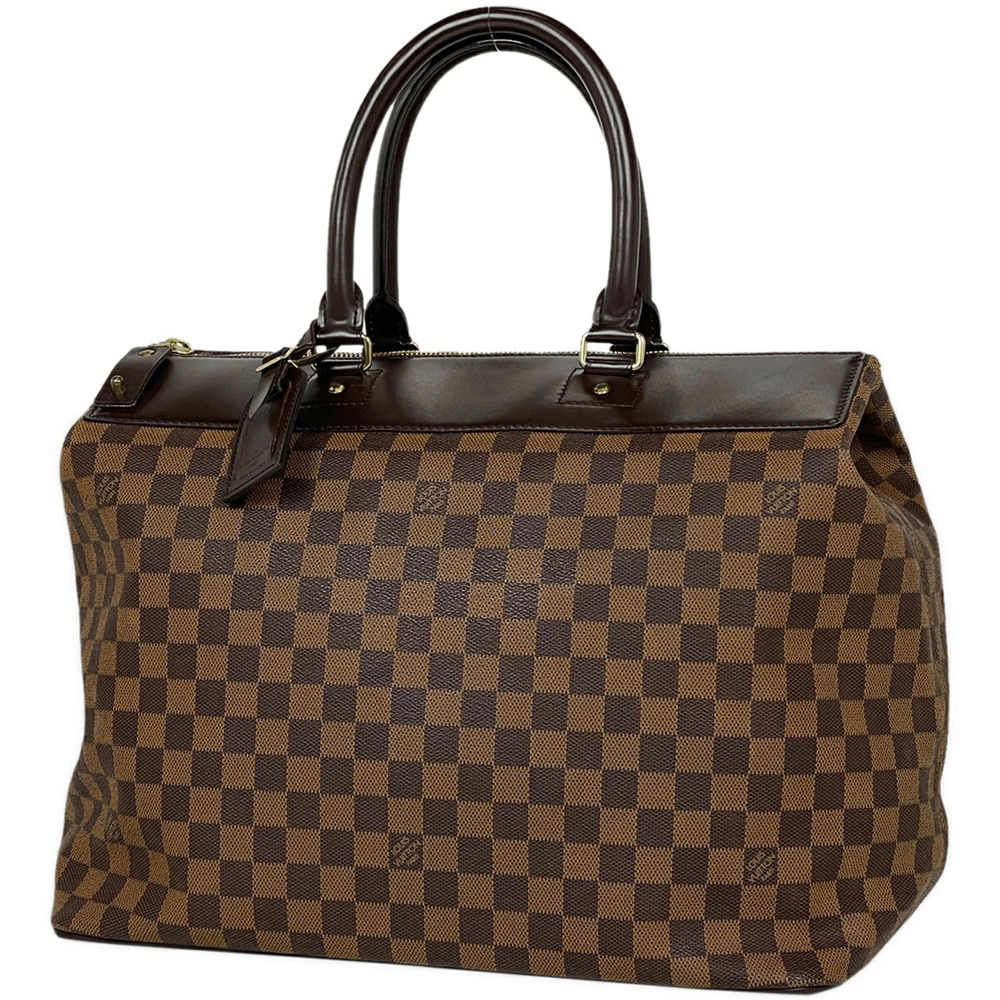 Louis Vuitton Greenwich Handbag Travel Business Trip Boston Bag Damier Brown